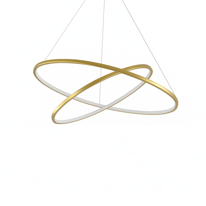 Residence Supply Shalom Round Chandelier with multiple hanging glass orbs and a sleek metal frame.