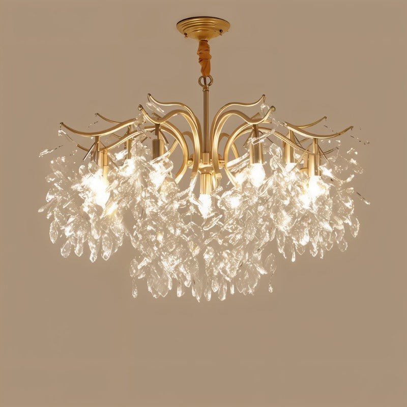 Shama Crystal Chandelier - Nuvé
