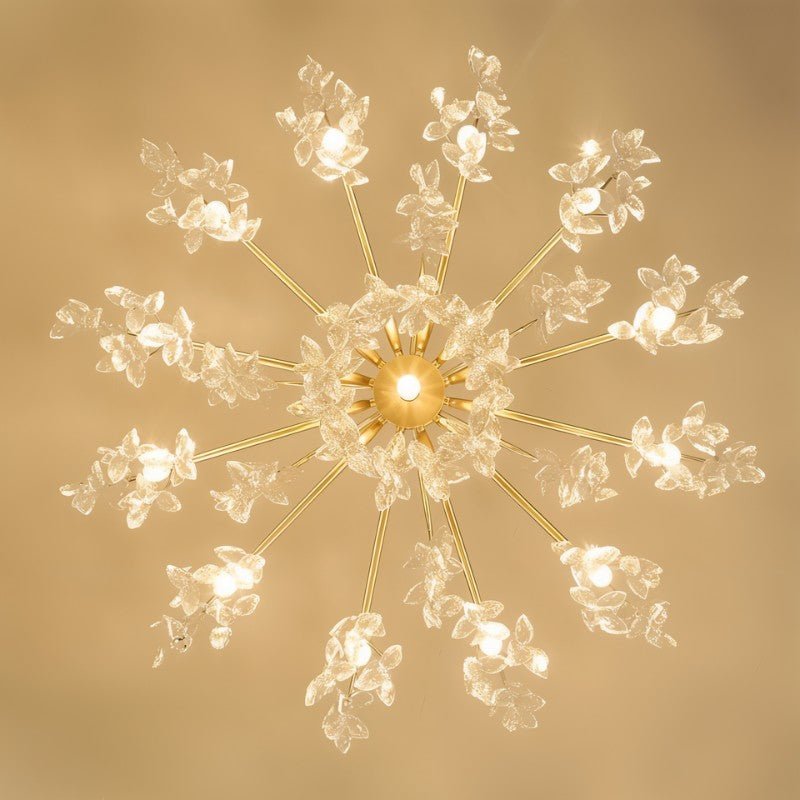 Shama Crystal Chandelier - Nuvé