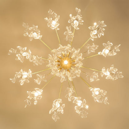 Shama Crystal Chandelier - Nuvé