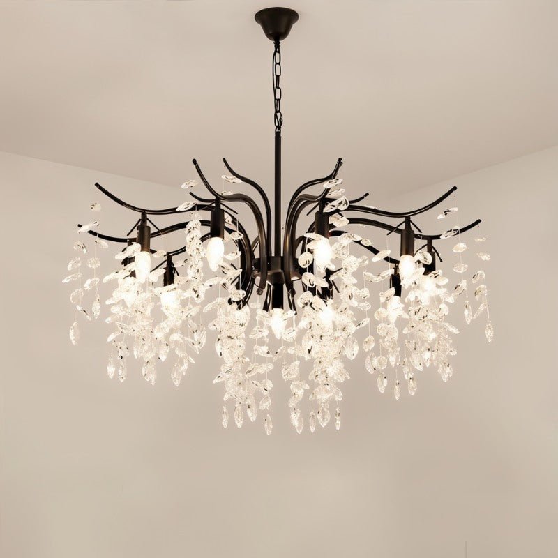 Shama Crystal Chandelier - Nuvé