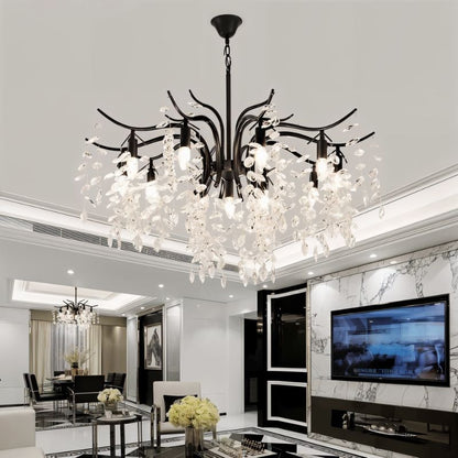 Shama Crystal Chandelier - Nuvé