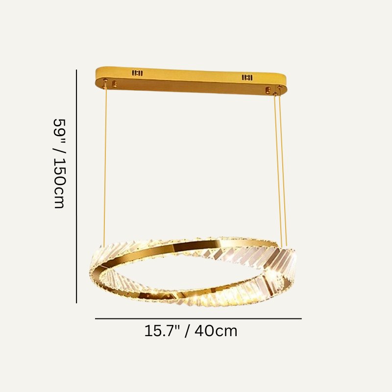 Shamayim Round Chandelier - Nuvé
