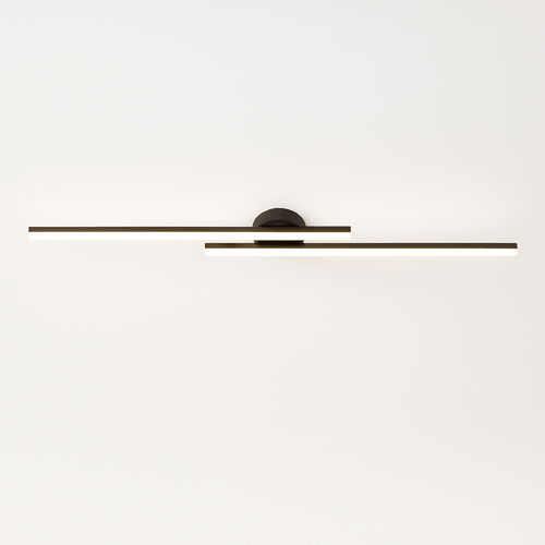 Sharan ceiling light by Residence Supply featuring a modern design with a sleek, round white fixture suitable for living rooms.