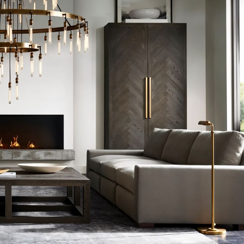 Sidero 3-Tier Round Chandelier