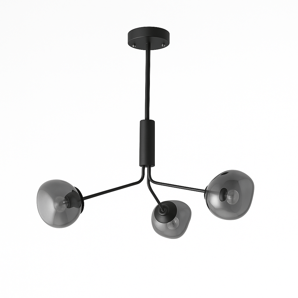 Modern Sindr ceiling lamp by Residence Supply featuring a sleek design and soft ambient lighting for contemporary interiors.
