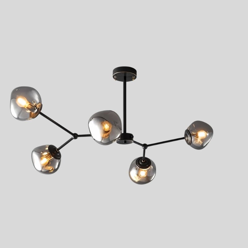 Modern Sindr ceiling lamp by Residence Supply with sleek metal finish and integrated LED lighting for stylish home illumination.