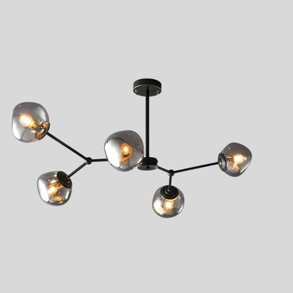 Modern Sindr ceiling lamp by Residence Supply with sleek metal finish and integrated LED lighting for stylish home illumination.