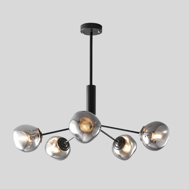 Modern Sindr ceiling lamp by Residence Supply with sleek metallic finish and integrated LED lighting for contemporary interior decor.