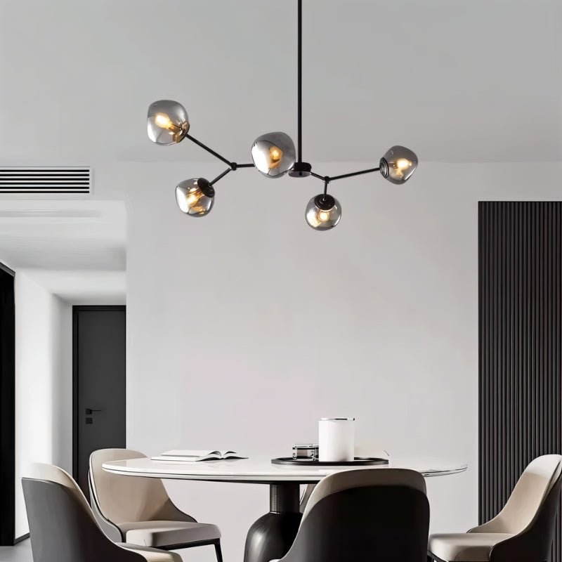 Modern Sindr ceiling lamp by Residence Supply with sleek design and integrated LED lighting for stylish indoor illumination.