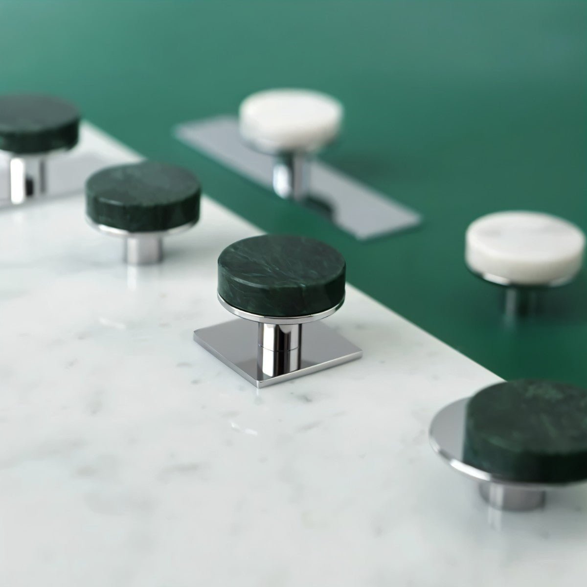 Skami Marble Knob - Nuvé