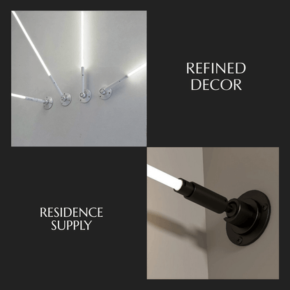 Residence Supply Skyline Wall Lamp with sleek metal design and modern lighting, ideal for contemporary home decor.