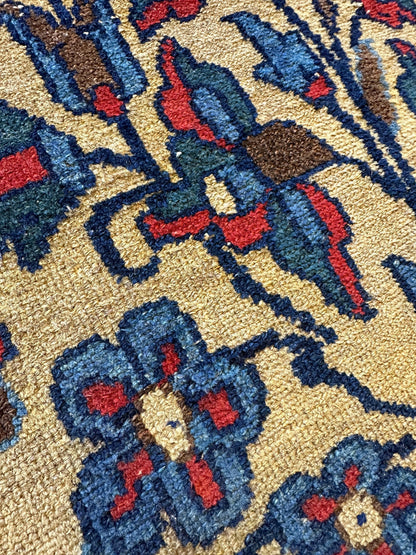 Small Antique Persian Malayer Tree of Life Rug 23” x 33” - Nuvé