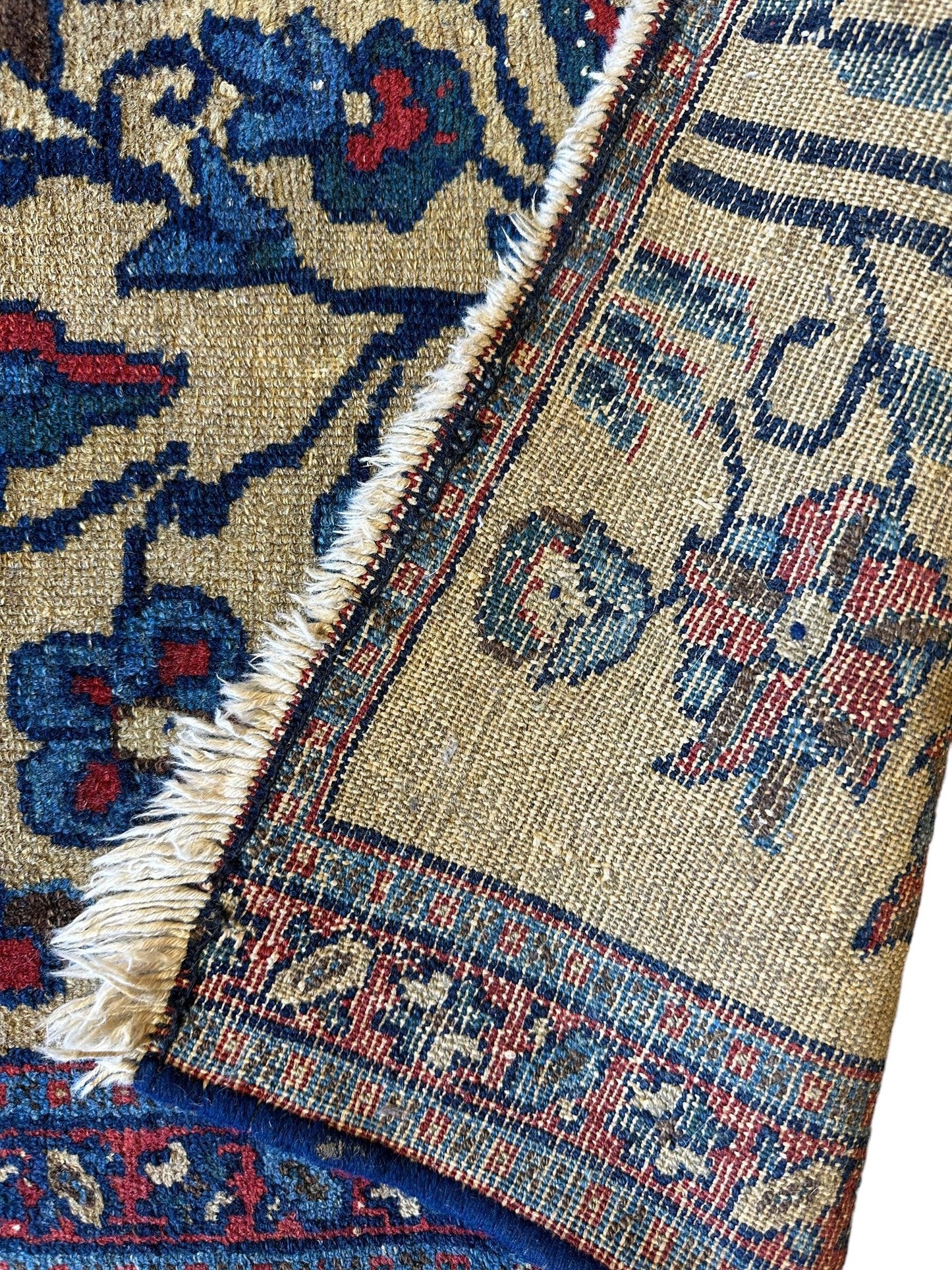 Small Antique Persian Malayer Tree of Life Rug 23” x 33” - Nuvé