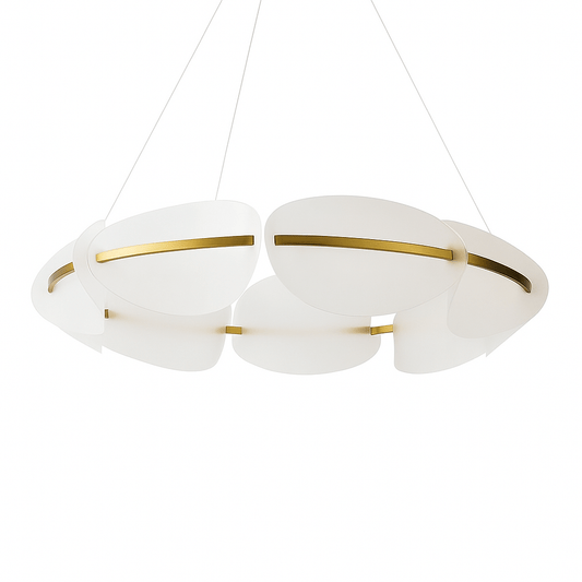 Elegant Solesta chandelier by Residence Supply featuring multiple light fixtures and intricate design details.
