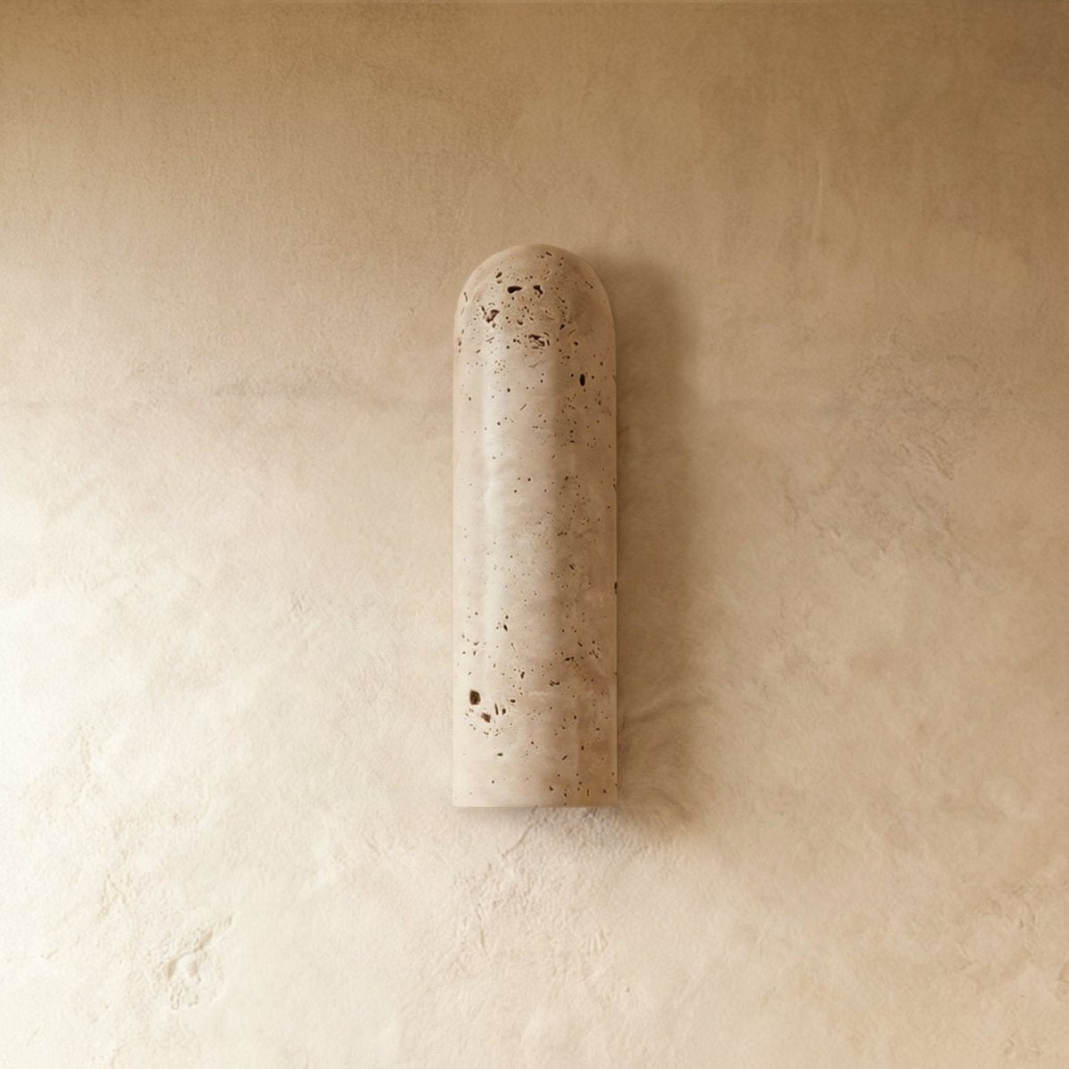 Solon Travertine Wall Lamp - Nuvé