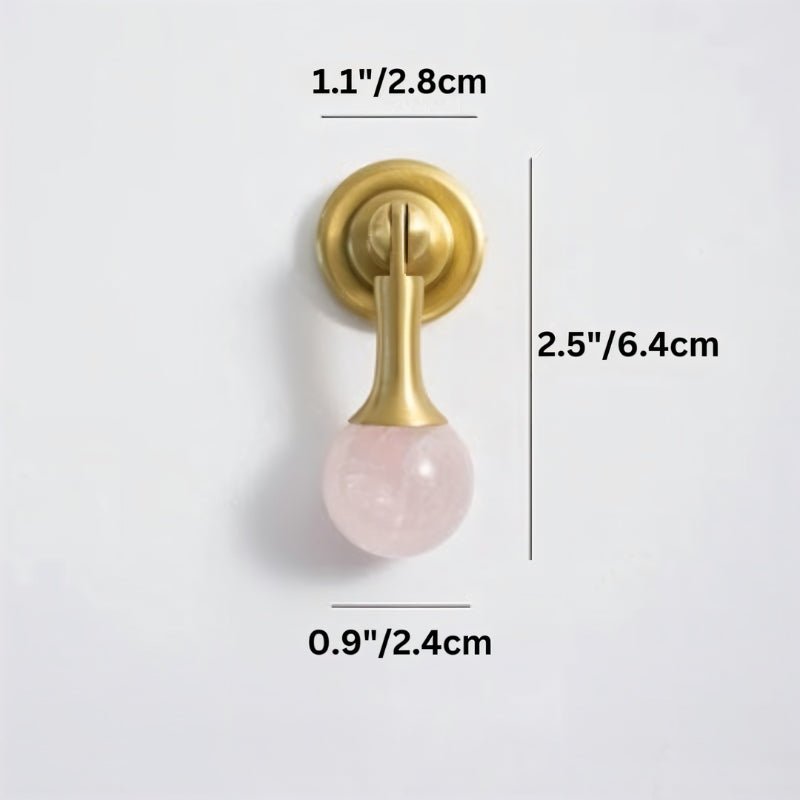 Spar Crystal Knob - Nuvé