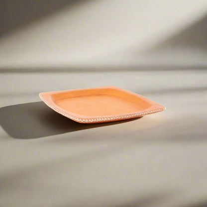 Chulina | 9" Square Leather Tray - Nuvé