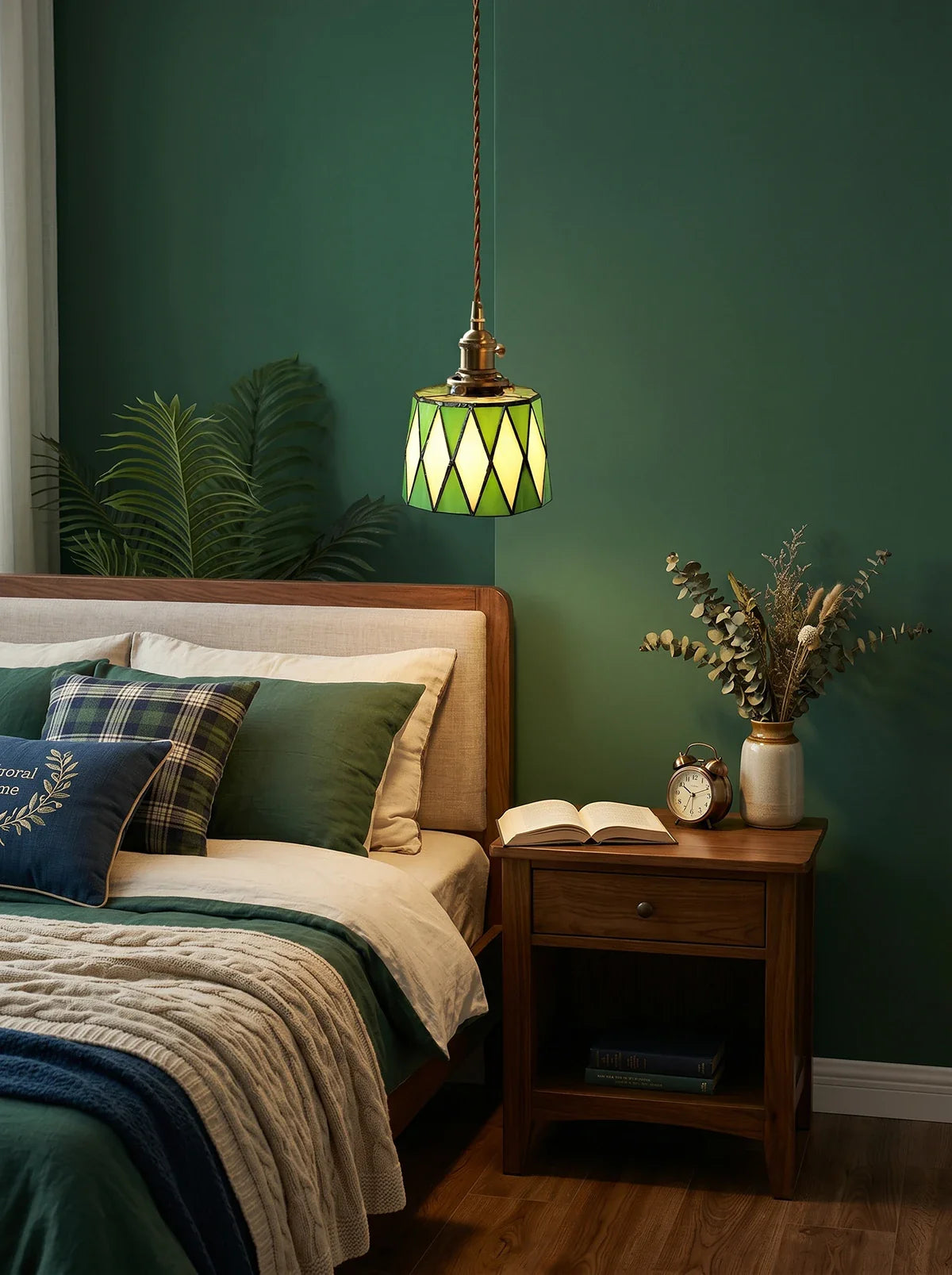 Stained Glass Pendant Light