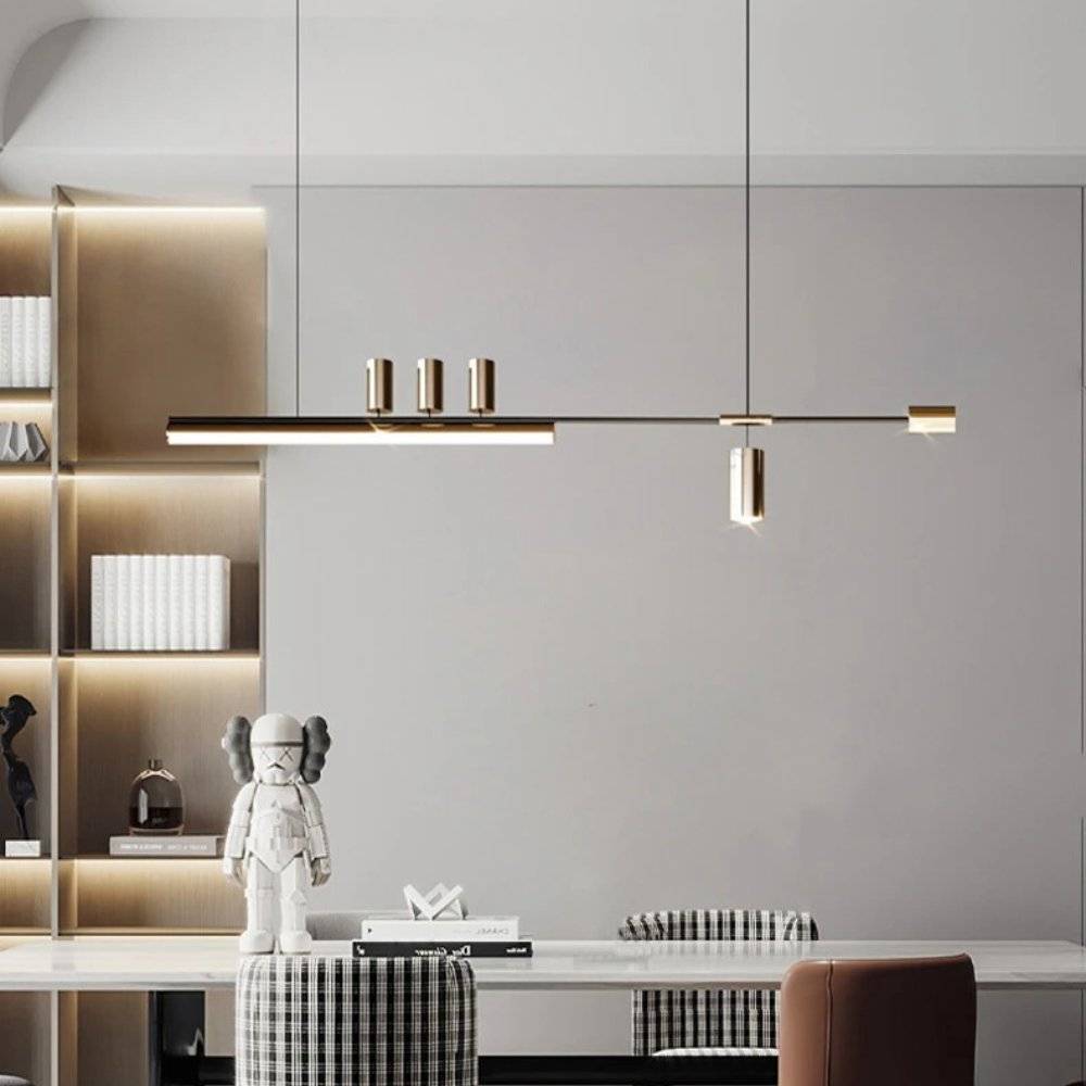 Elegant Stong Chandelier by Residence Supply featuring multiple hanging light fixtures and intricate metal detailing.