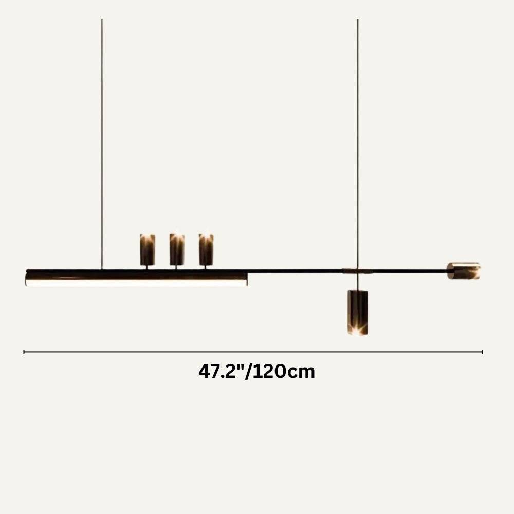Elegant Residence Supply Stong Chandelier with multiple light fixtures and a modern design, perfect for contemporary home decor.