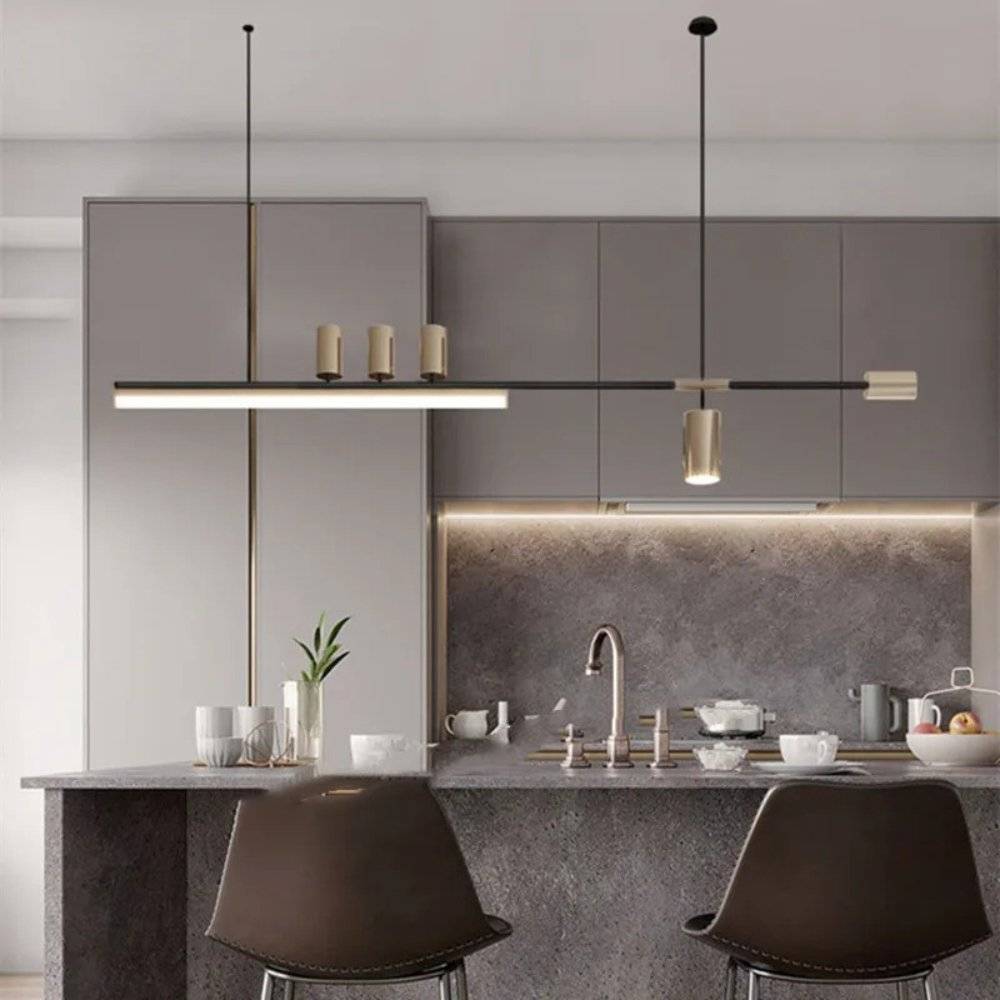 Elegant Stong chandelier by Residence Supply featuring multiple hanging lights and a modern design for stylish interior lighting.