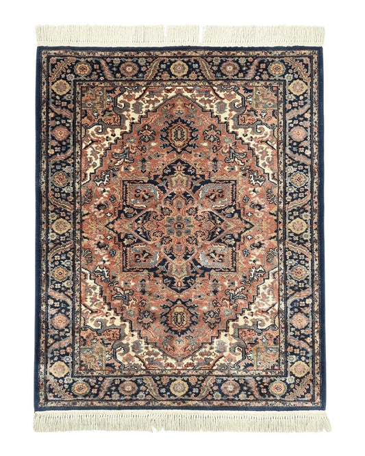 Karastan Rug 4x6, Karastan Heriz #726, Wool Pile Karastan Area Rug, Rare Hard to Find, Original 700 Series Vintage Discontinued Rug