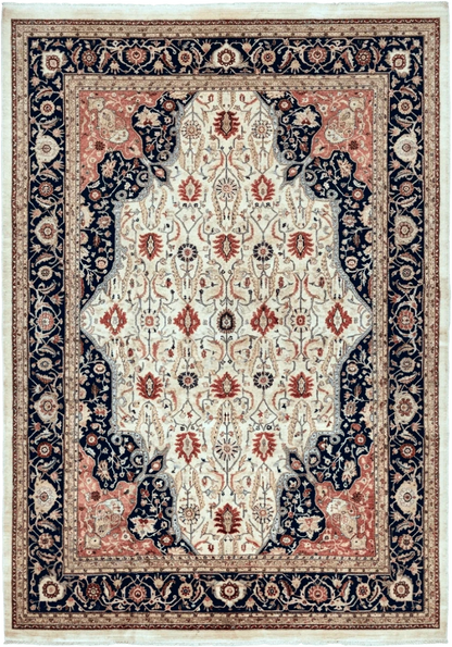 Large Palace Sized Stark Carpet 13x19, Traditional Wool Handmade Rug, Beige