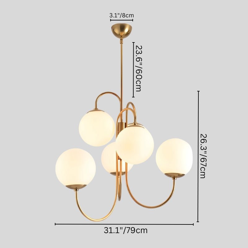 Svanr Chandelier - Nuvé