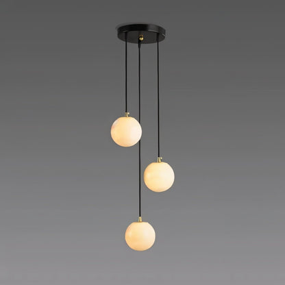 Tama Alabaster Chandelier Light - Nuvé