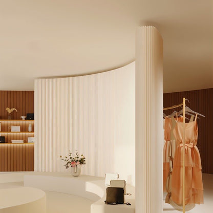Residence Supply Tarak partition wall, decorative room divider with intricate design, ideal for home and garden decor.