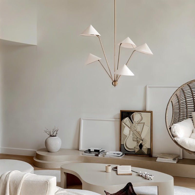 Modern Tectum ceiling light by Residence Supply with sleek design and diffused lighting for contemporary interiors.