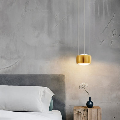 Tejas Pendant Light by Residence Supply featuring a modern design with a sleek metal finish and adjustable hanging cords.