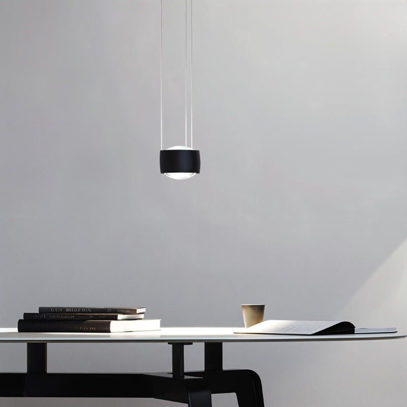 Tejas Pendant Light by Residence Supply, modern hanging light fixture with sleek design and warm metal finish.