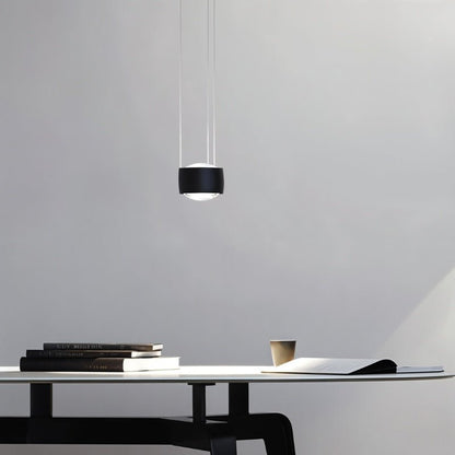 Tejas Pendant Light by Residence Supply, modern hanging light fixture with sleek design and warm metal finish.
