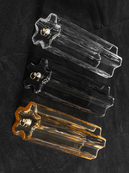 Textured Glass Tube Layered Ceiling Light