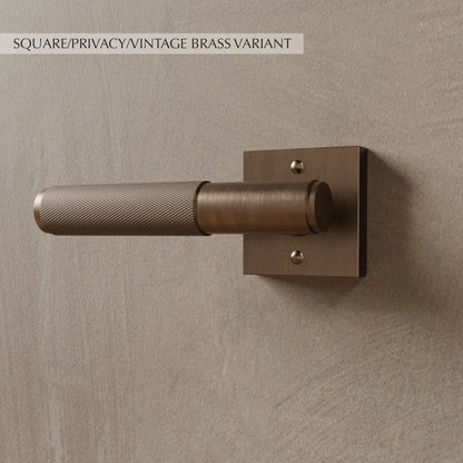 Brass door handle by Residence Supply, stylish and sturdy door hardware for home and garden doors.