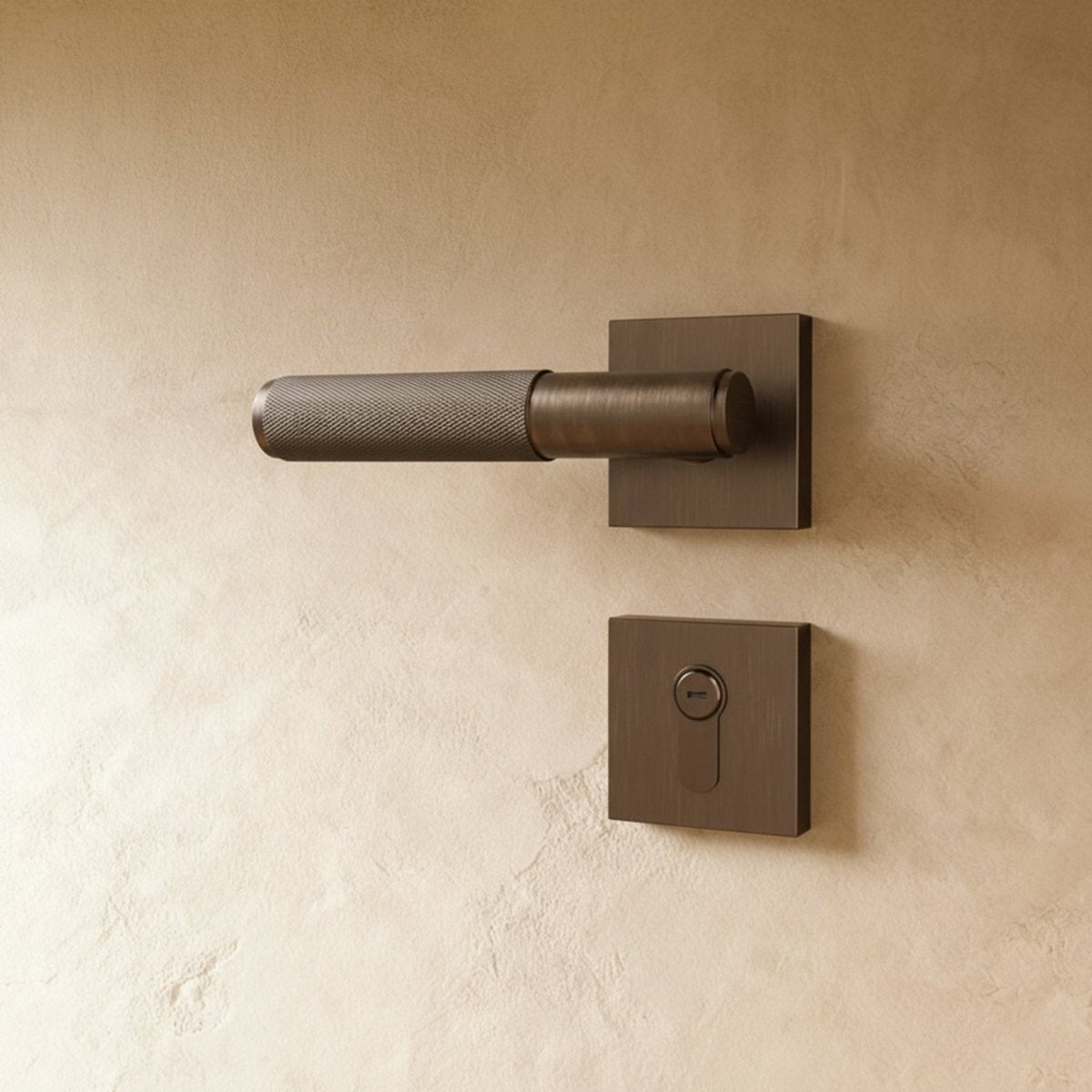 Open-box brass door handle from Residence Supply, stylish and durable hardware for interior doors in home and garden.