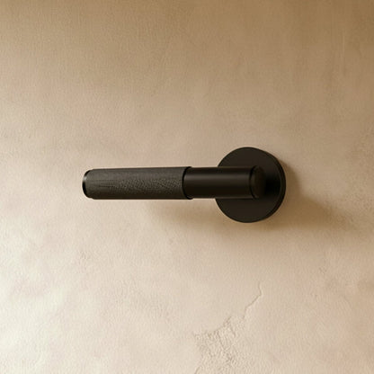 Open-box brass door handle by Residence Supply, featuring a polished finish and classic design for home door hardware.