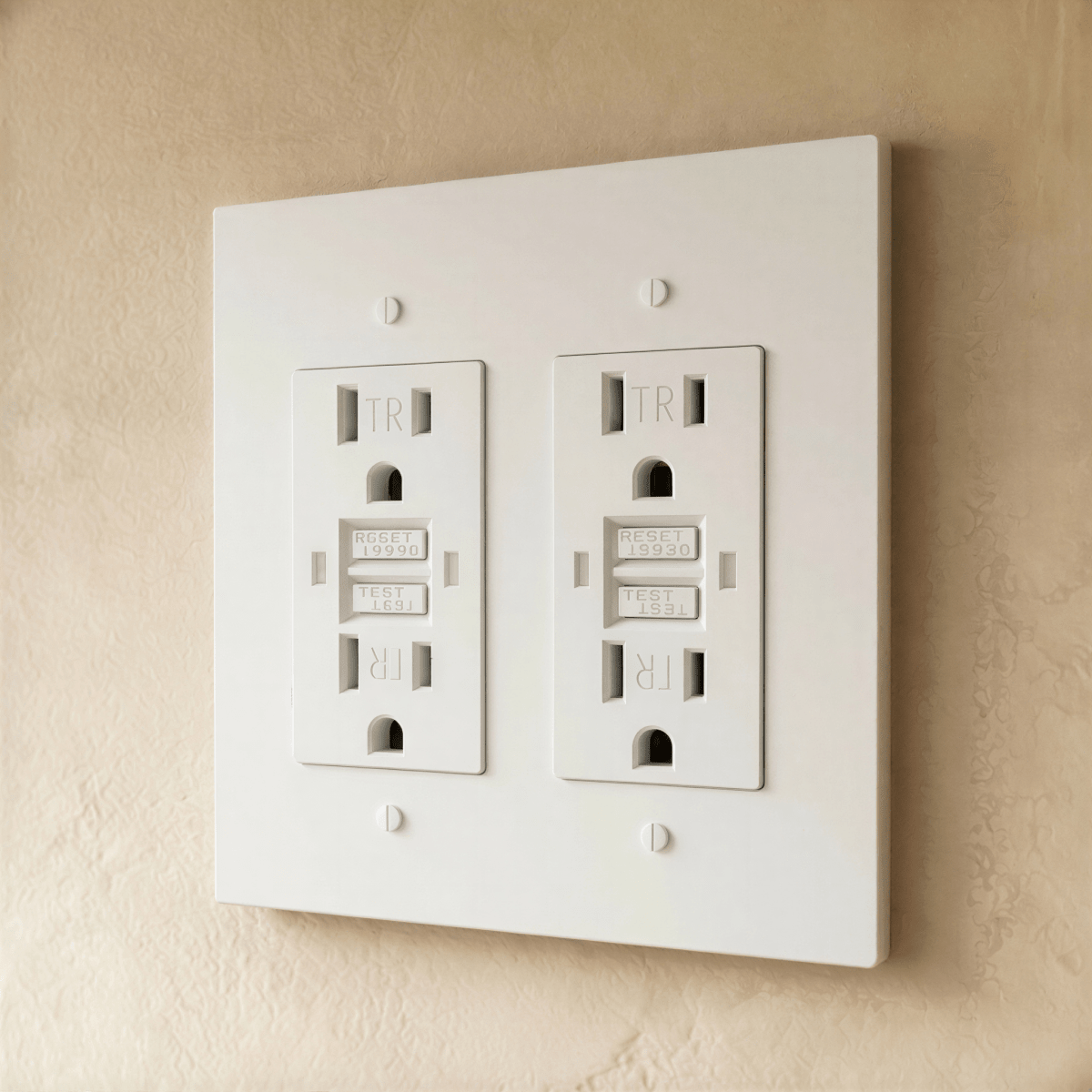 Residence Supply Brass Outlet 1 to 4 Gang electrical outlet with multiple sockets for versatile power connections.