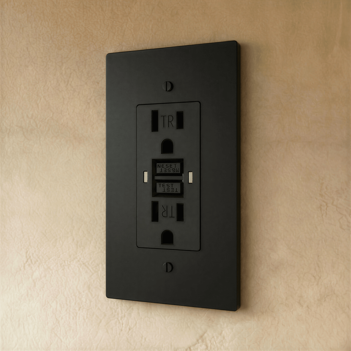 Residence Supply Brass Outlet 1 to 4 Gang electrical outlet with brass finish and multiple socket configurations.