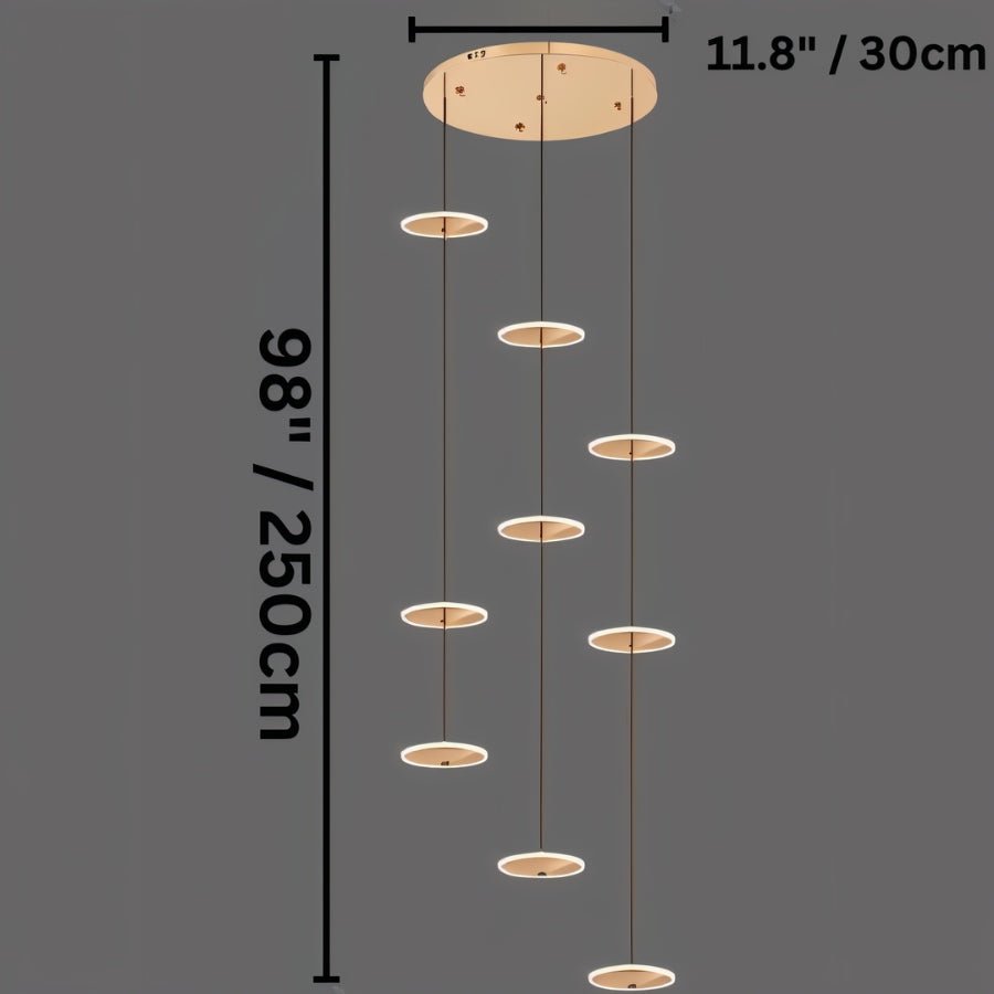 Themis Round Chandelier - Nuvé