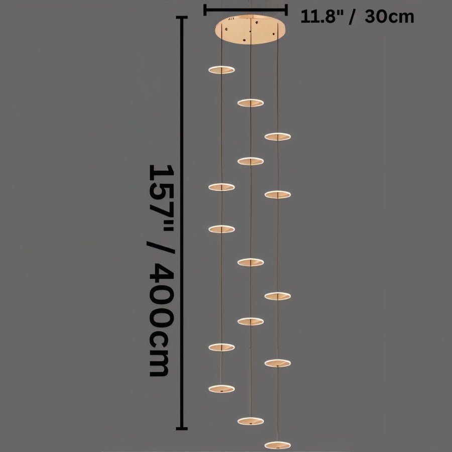 Themis Round Chandelier - Nuvé