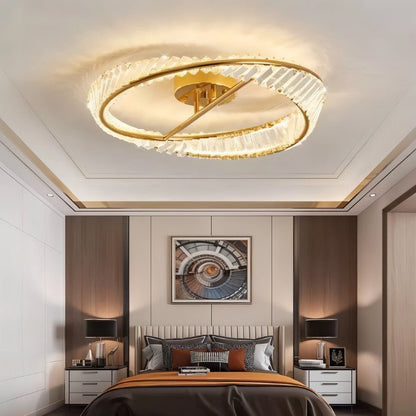 Elegant Tiwa ceiling lamp by Residence Supply featuring a modern design with glass and metal accents for stylish lighting.