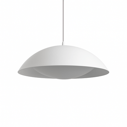 Toviel pendant light by Residence Supply featuring a modern design with a sleek metal finish and a round, hanging shade.