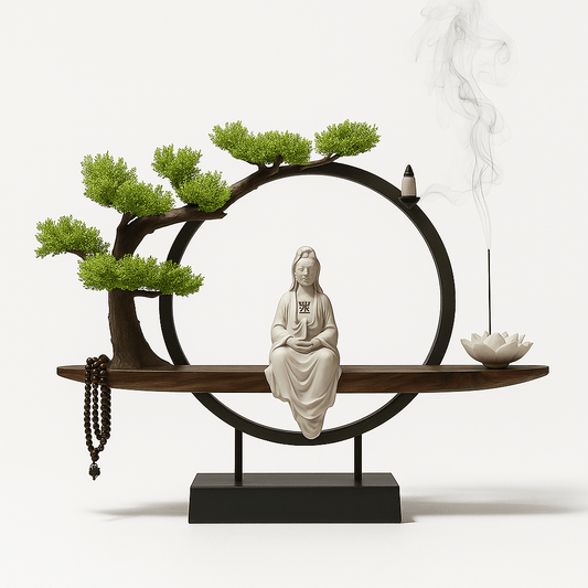 Tranquil Incense Burner Table Lamp - Nuvé