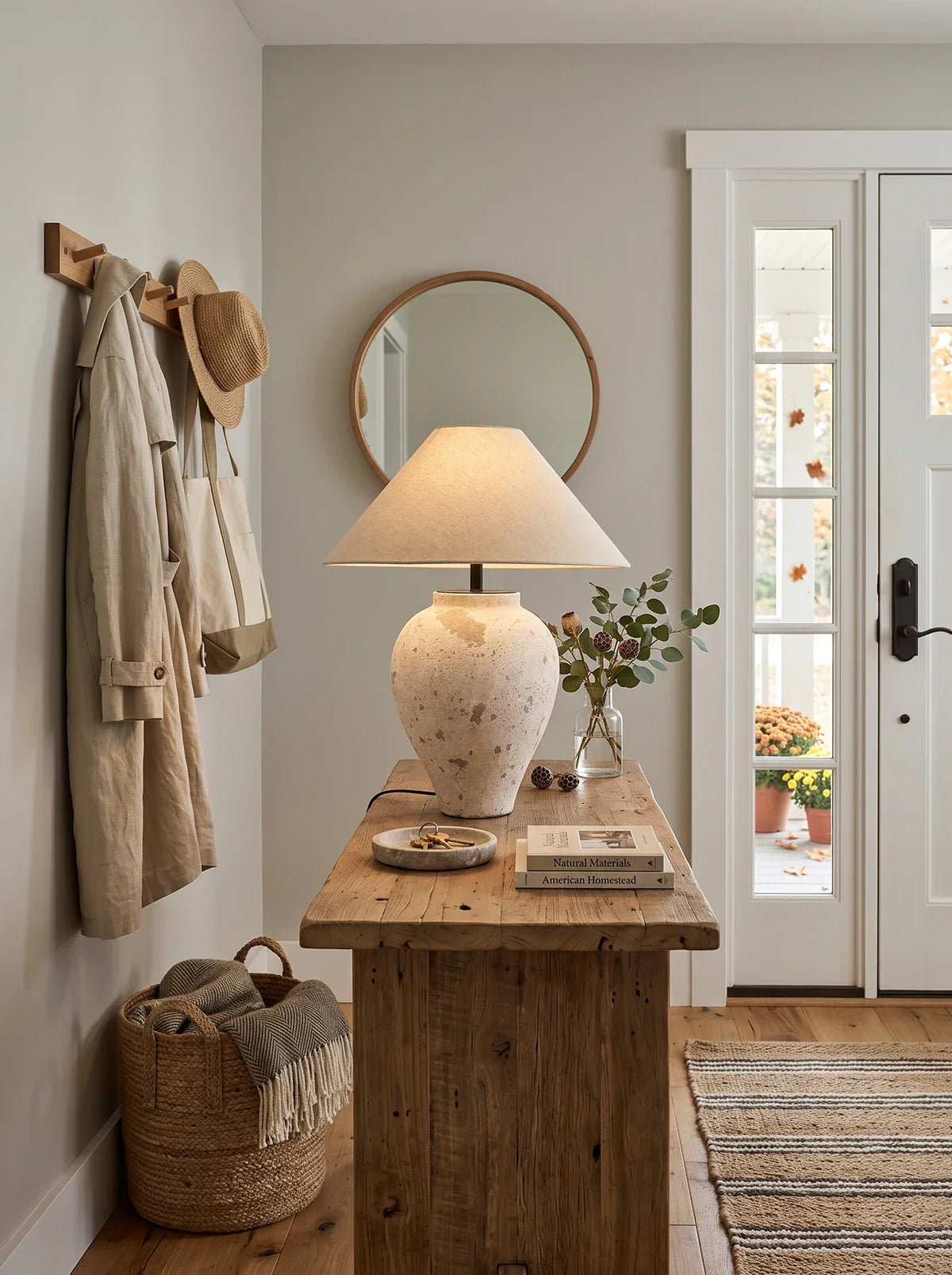 Tuscan Stone Table Lamp
