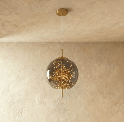 Residence Supply Twirl Pendant Light hanging fixture with a sleek, modern design and swirling shape for contemporary décor.