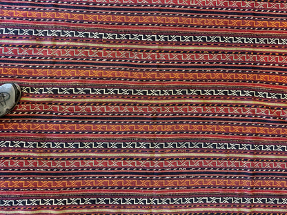 UNIQUE Antique Square Azerbijani Shahsavan Jajim Rug 6’4” x 6’8” - Nuvé