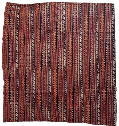 UNIQUE Antique Square Azerbijani Shahsavan Jajim Rug 6’4” x 6’8” - Nuvé